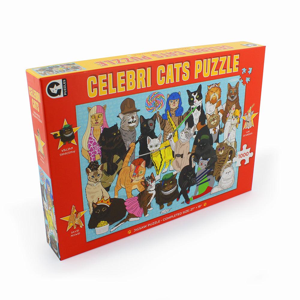 Celebri Cats 1000 Piece Jigsaw Puzzle Ginger Fox (ONLINE ORDER ONLY)