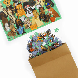 Celebri Dogs 1000 Piece Jigsaw Puzzle Ginger Fox (ONLINE ORDER ONLY)