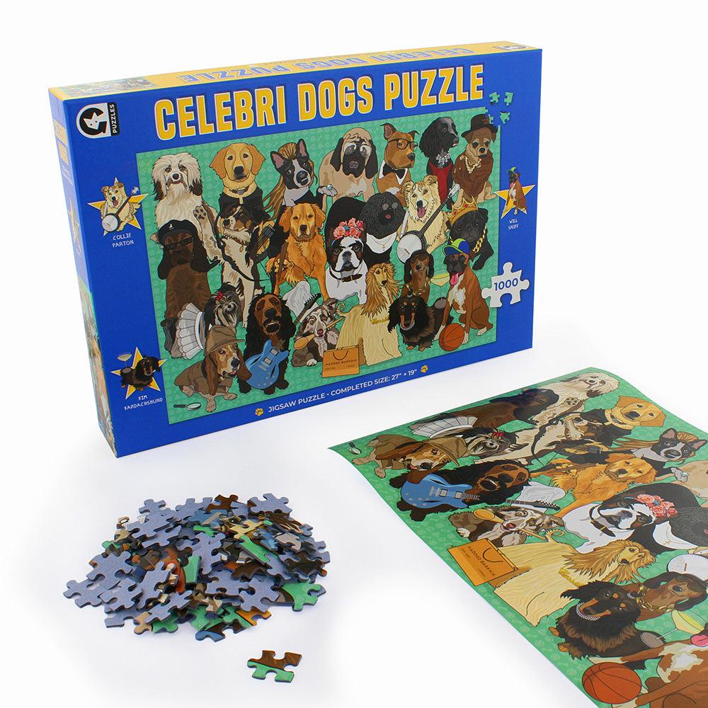 Celebri Dogs 1000 Piece Jigsaw Puzzle Ginger Fox (ONLINE ORDER ONLY)