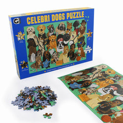 Celebri Dogs 1000 Piece Jigsaw Puzzle Ginger Fox (ONLINE ORDER ONLY)