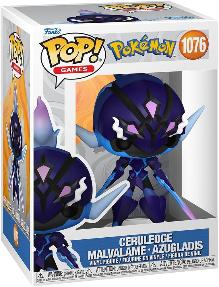 Pokemon Ceruledge Funko Pop! Vinyl Figure #1076 with Funko Protector (Online Order Only)