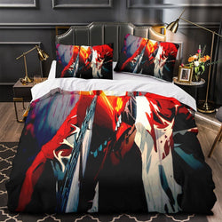 Chainsaw Man Bedding Set Pattern Quilt Duvet Cover Without Filler (Online Order Only)