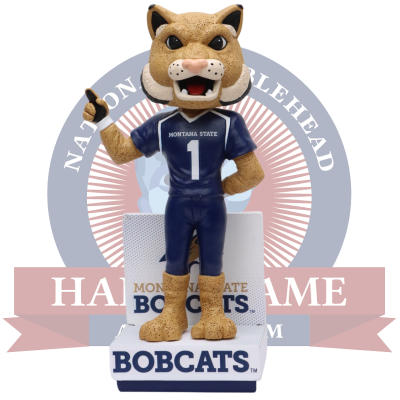 Champ Montana State Bobcats Mascot Bobblehead (ONLINE ORDER ONLY)