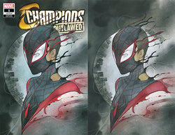 Champions #1 (Of 5) Peach Momoko Miles Morales Spider-Man Variant (10/07/2020) Marvel (ONLINE ORDER ONLY)