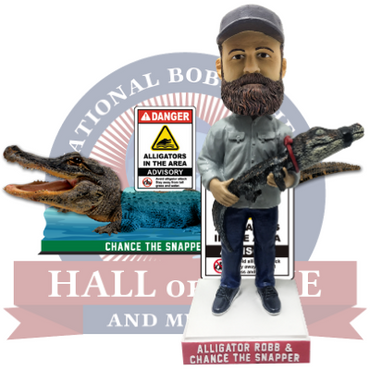Chance the Snapper and Frank "Alligator" Robb Bobbleheads (ONLINE ORDER ONLY)