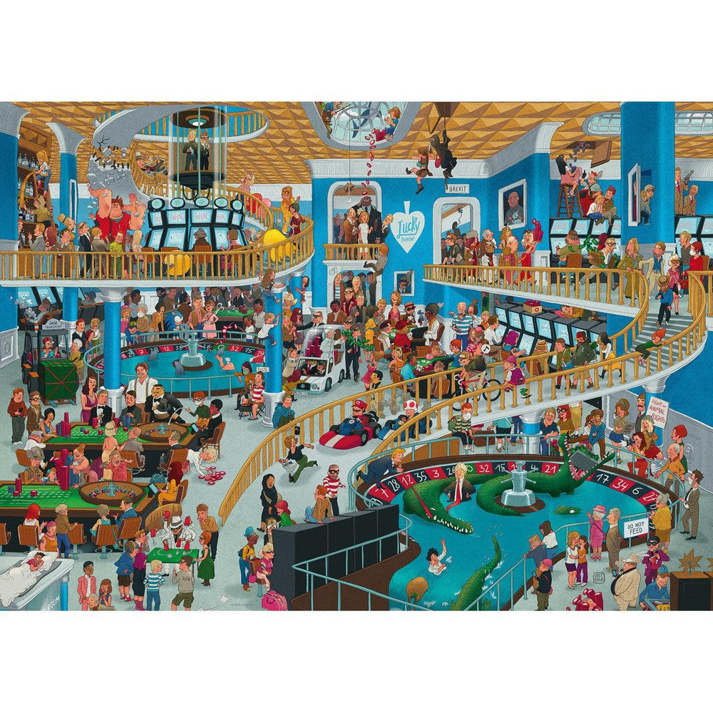 Chaotic Casino 1000 Piece Jigsaw Puzzle Heye (ONLINE ORDER ONLY)