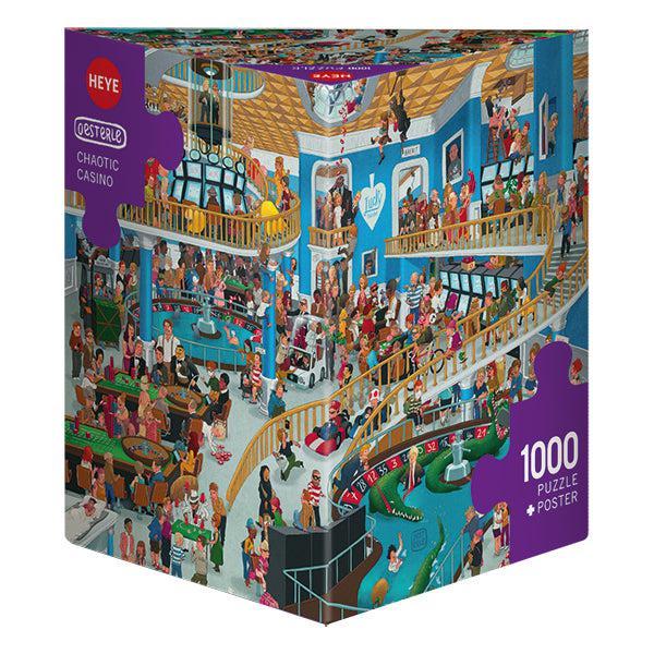 Chaotic Casino 1000 Piece Jigsaw Puzzle Heye (ONLINE ORDER ONLY)