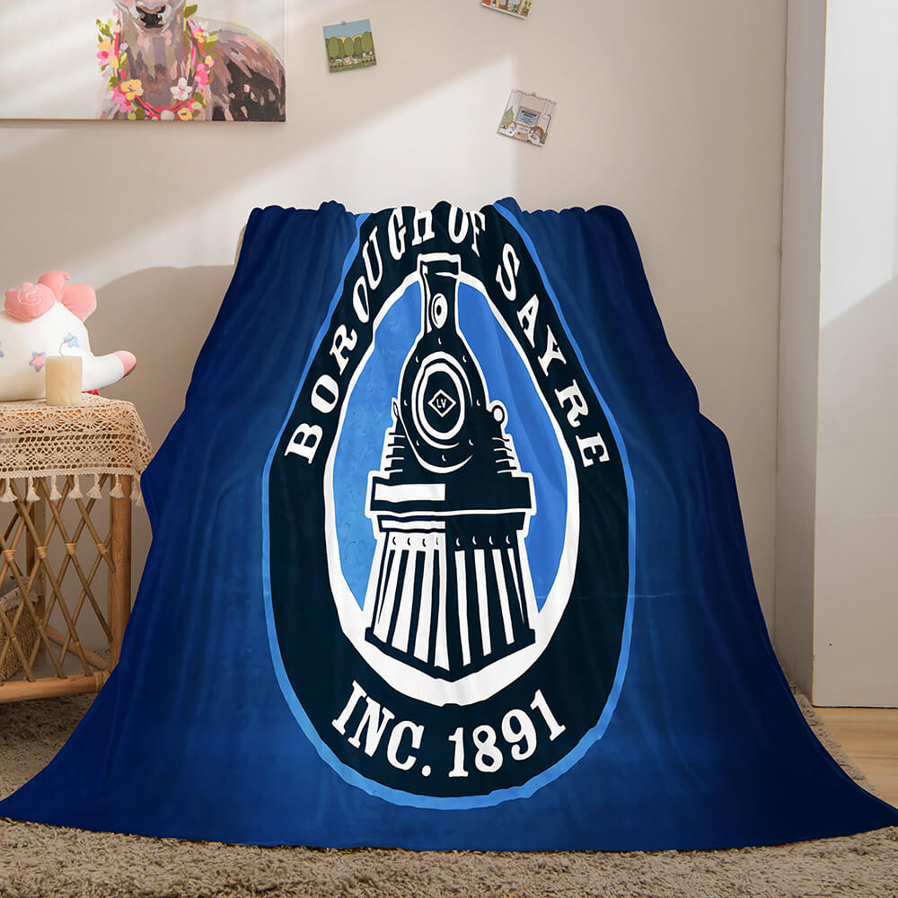 Characters Logo Flannel Fleece Throw Cosplay Blanket (Online Order Only)