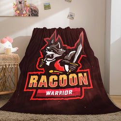 Characters Logo Flannel Fleece Throw Cosplay Blanket (Online Order Only)