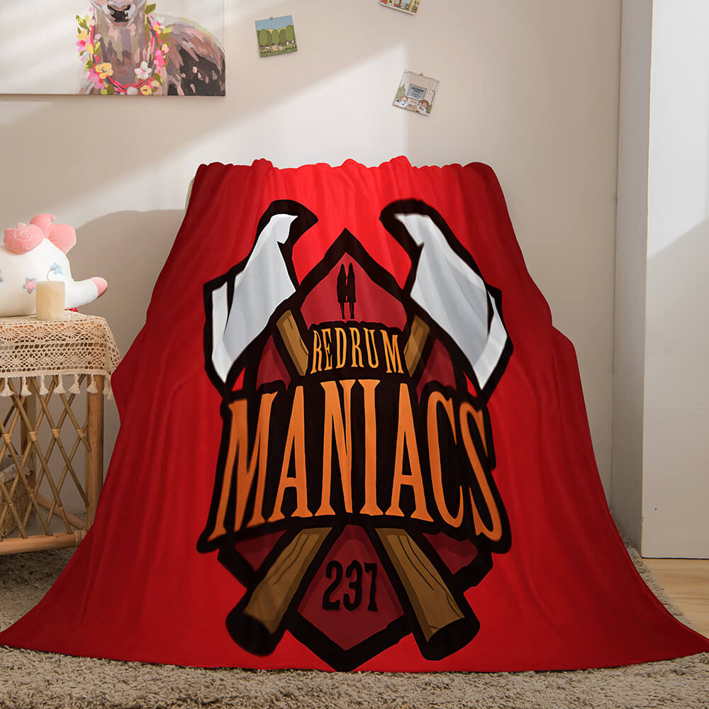 Characters Logo Flannel Fleece Throw Cosplay Blanket (Online Order Only)