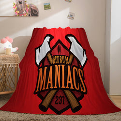 Characters Logo Flannel Fleece Throw Cosplay Blanket (Online Order Only)