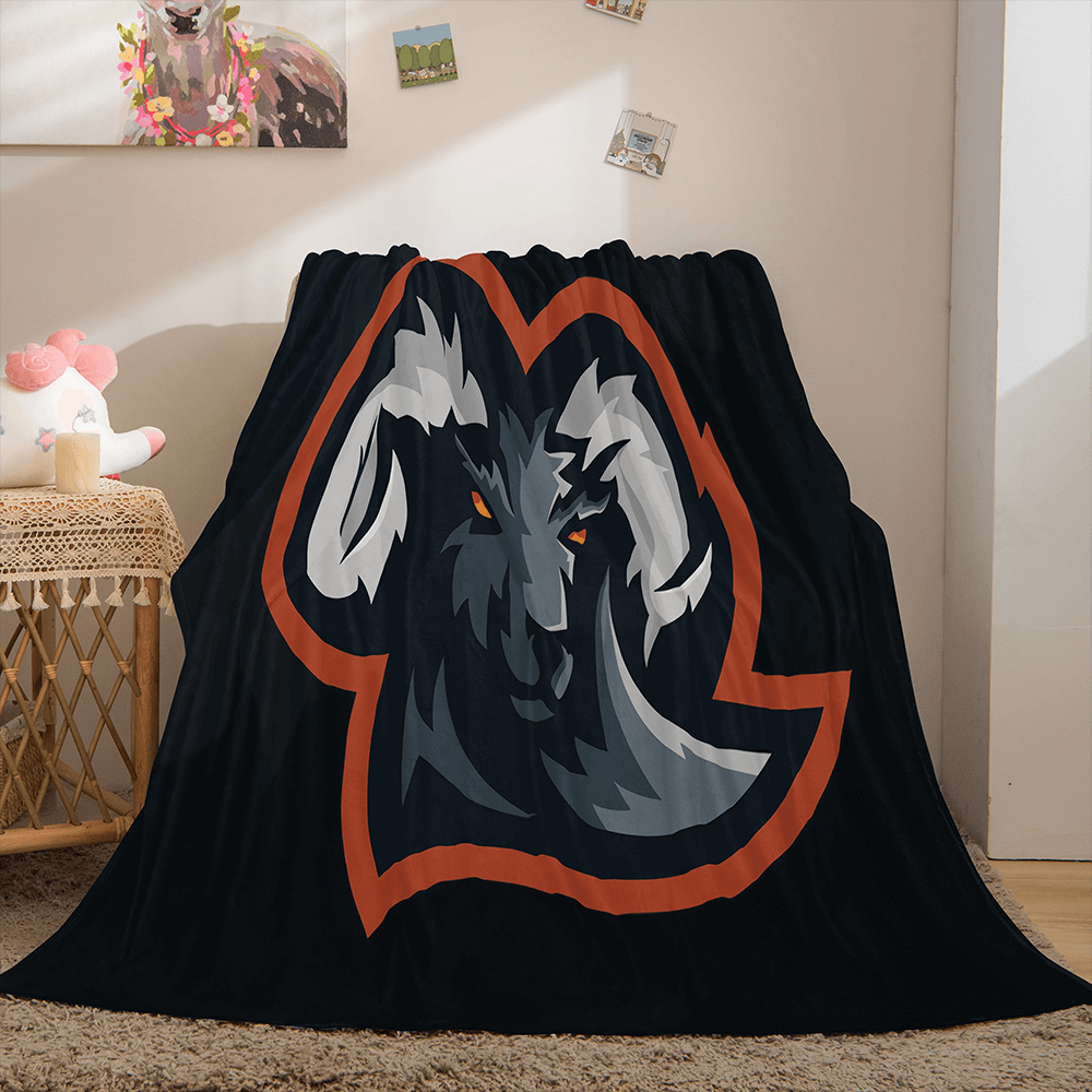 Characters Logo Flannel Fleece Throw Cosplay Blanket (Online Order Only)