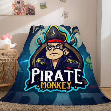 Characters Logo Flannel Fleece Throw Cosplay Blanket (Online Order Only)
