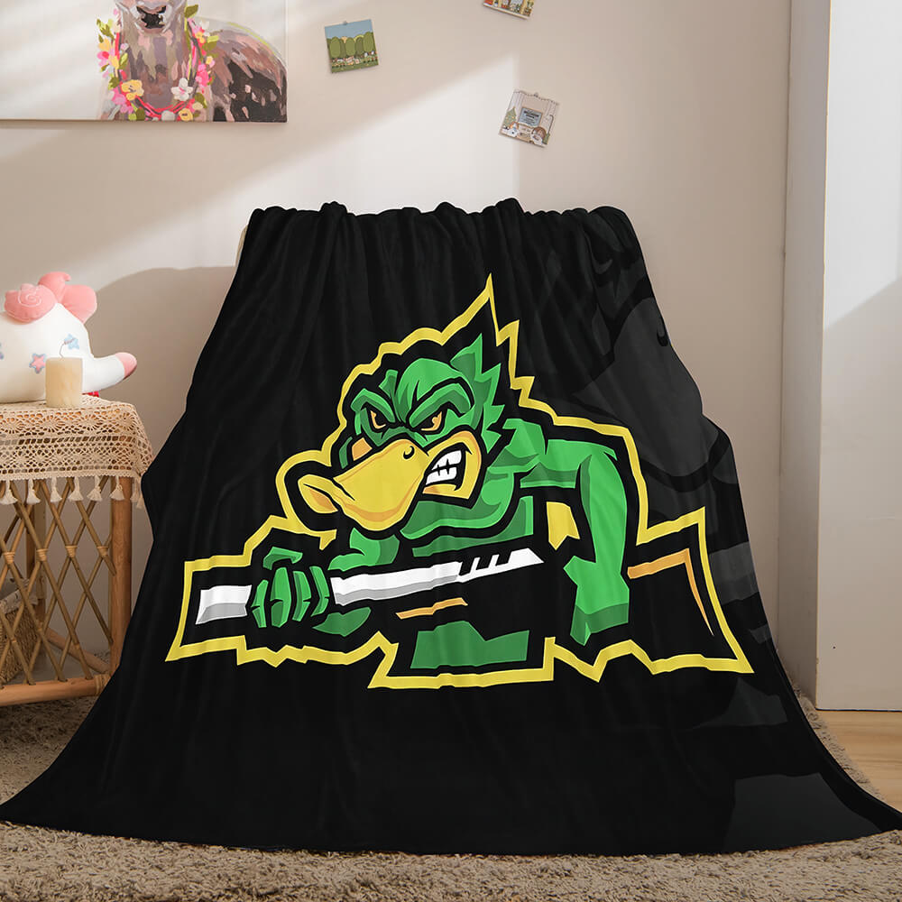 Characters Logo Flannel Fleece Throw Cosplay Blanket (Online Order Only)