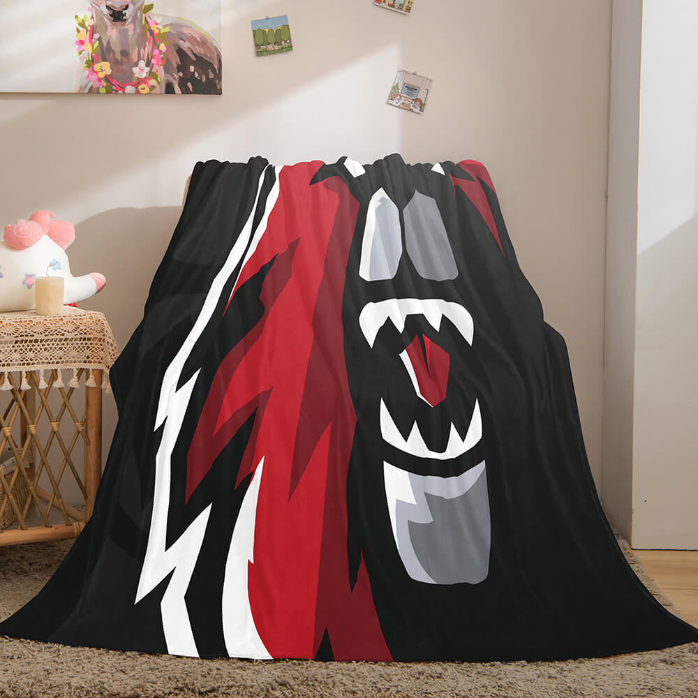 Characters Logo Flannel Fleece Throw Cosplay Blanket (Online Order Only)