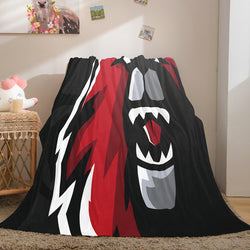 Characters Logo Flannel Fleece Throw Cosplay Blanket (Online Order Only)