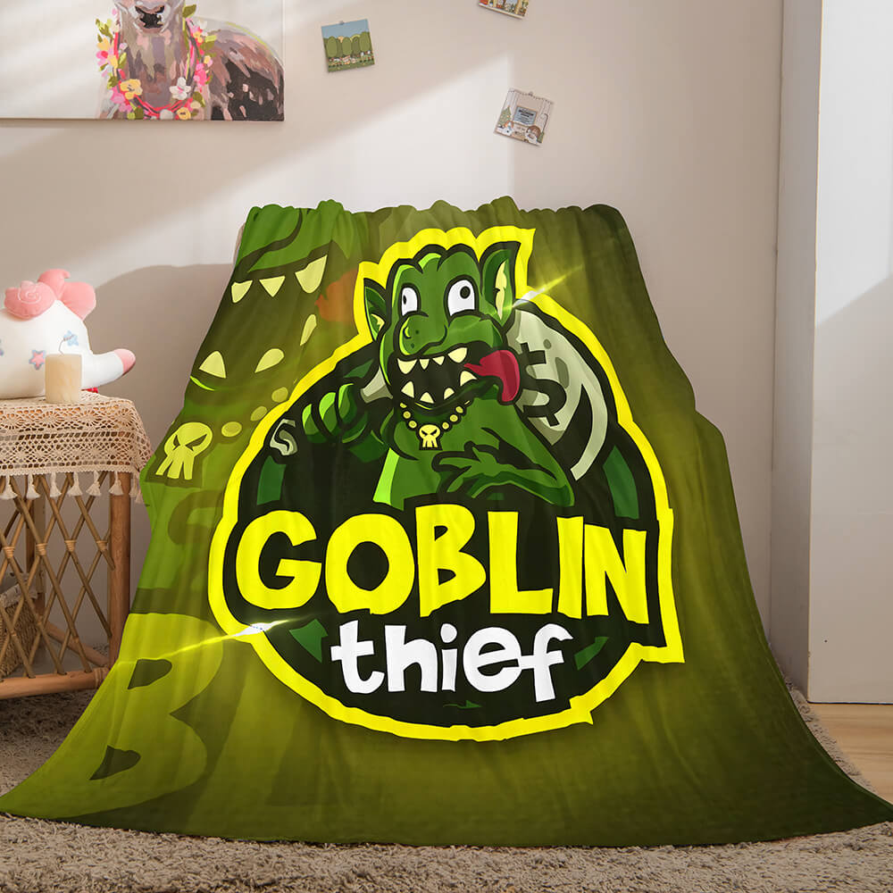 Characters Logo Flannel Fleece Throw Cosplay Blanket (Online Order Only)