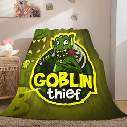 Characters Logo Flannel Fleece Throw Cosplay Blanket (Online Order Only)