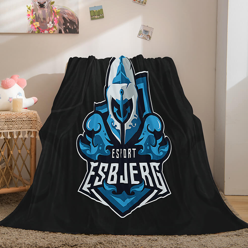 Characters Logo Flannel Fleece Throw Cosplay Blanket (Online Order Only)