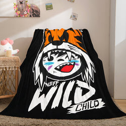 Characters Logo Flannel Fleece Throw Cosplay Blanket (Online Order Only)