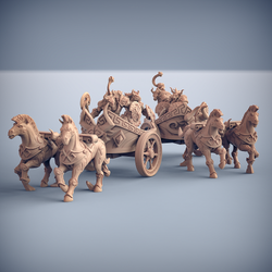 3D Printed Artisan Guild Minoc Chariots Order of the Labyrinth 28mm 32mm (Online Only)