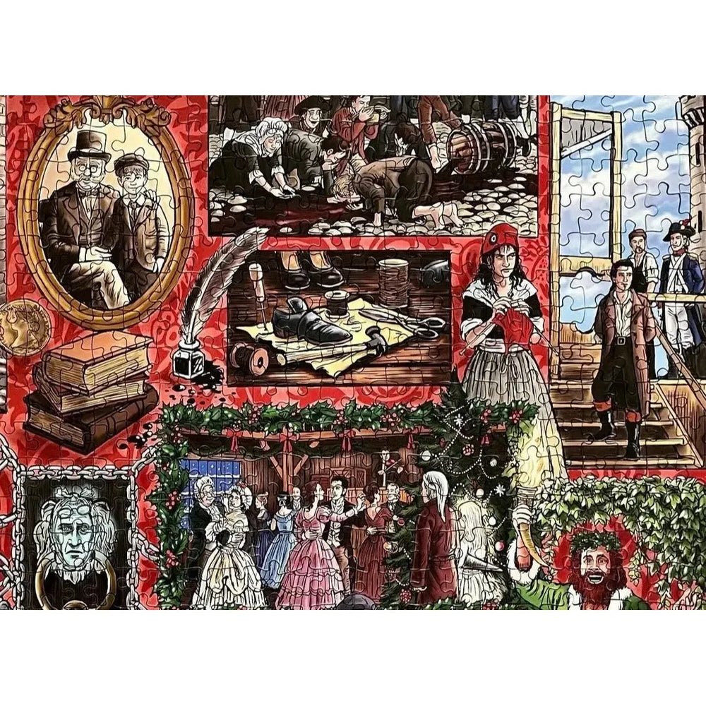Charles Dickens 1000 Piece Jigsaw Puzzle Gibsons (ONLINE ORDER ONLY)