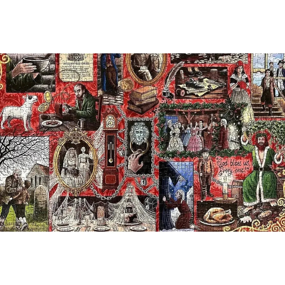 Charles Dickens 1000 Piece Jigsaw Puzzle Gibsons (ONLINE ORDER ONLY)