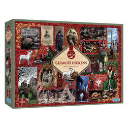 Charles Dickens 1000 Piece Jigsaw Puzzle Gibsons (ONLINE ORDER ONLY)