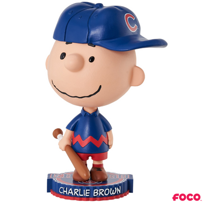 Charlie Brown Peanuts Bighead MLB Bobbleheads (ONLINE ORDER ONLY)