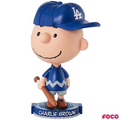 Charlie Brown Peanuts Bighead MLB Bobbleheads (ONLINE ORDER ONLY)