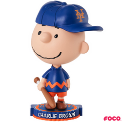 Charlie Brown Peanuts Bighead MLB Bobbleheads (ONLINE ORDER ONLY)