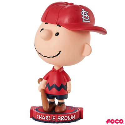 Charlie Brown Peanuts Bighead MLB Bobbleheads (ONLINE ORDER ONLY)