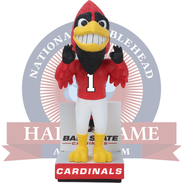 Charlie Cardinal Ball State Cardinals Mascot Bobblehead (ONLINE ORDER ONLY)