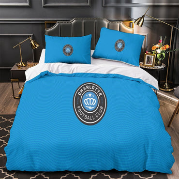 Charlotte FC Bedding Set Duvet Cover Without Filler (Online Order Only)