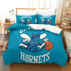 Charlotte Hornets Bedding Set Duvet Cover Without Filler (Online Order Only)