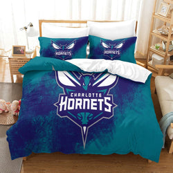 Charlotte Hornets Bedding Set Duvet Cover Without Filler (Online Order Only)