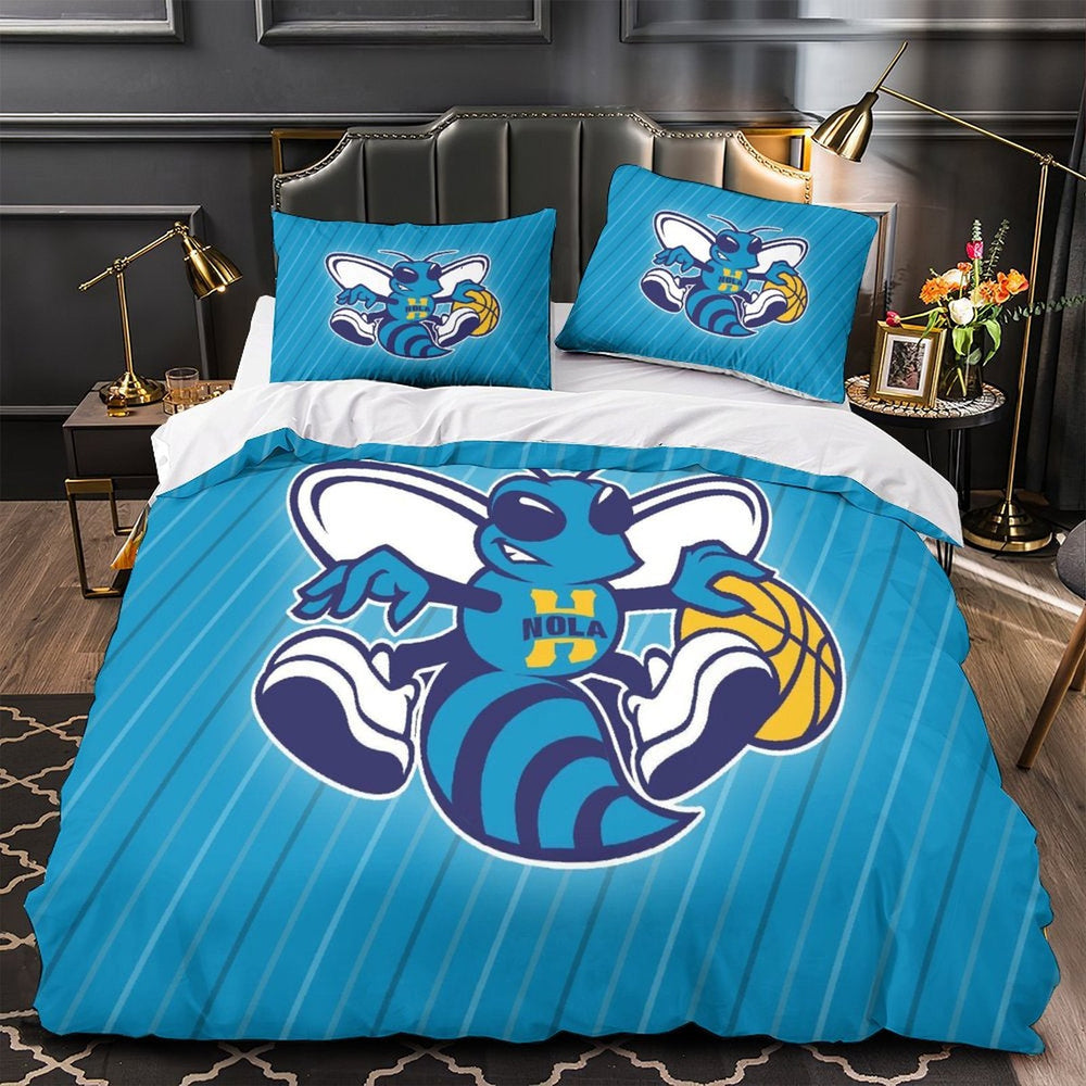 Charlotte Hornets Bedding Set Duvet Cover Without Filler (Online Order Only)