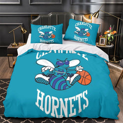 Charlotte Hornets Bedding Set Duvet Cover Without Filler (Online Order Only)