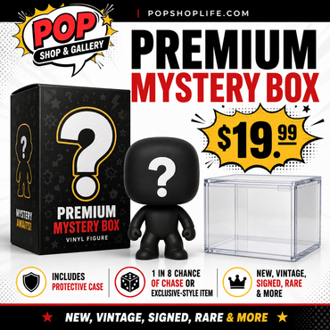 Premium Funko Pop Mystery Box with Protective Case