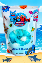 Freeze Dried Gummi Sharks (ONLINE ORDER ONLY)