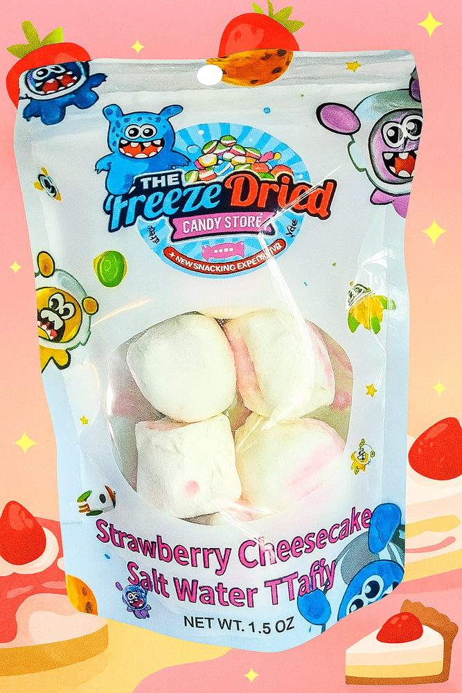 Strawberry Cheesecake Salt Water Taffy (ONLINE ORDER ONLY)