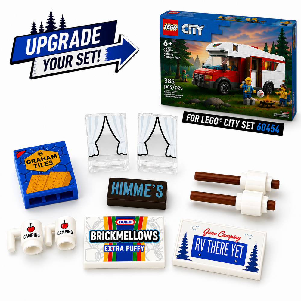 LEGO City Set 60454 Holiday Adventure Camper Van Upgrade Pack (ONLINE ORDER ONLY)