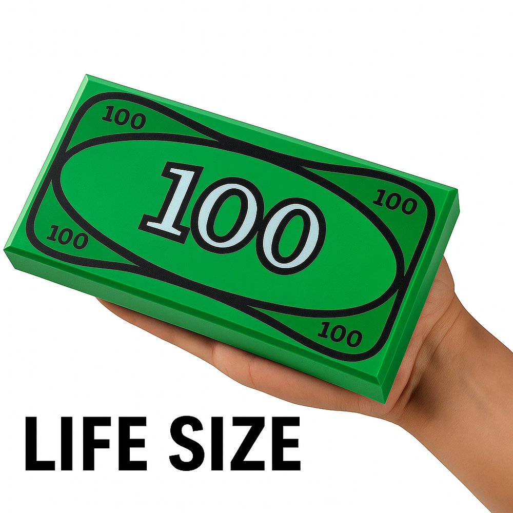 Life-Size $100 Dollar Tile / Cosplay (ONLINE ORDER ONLY)