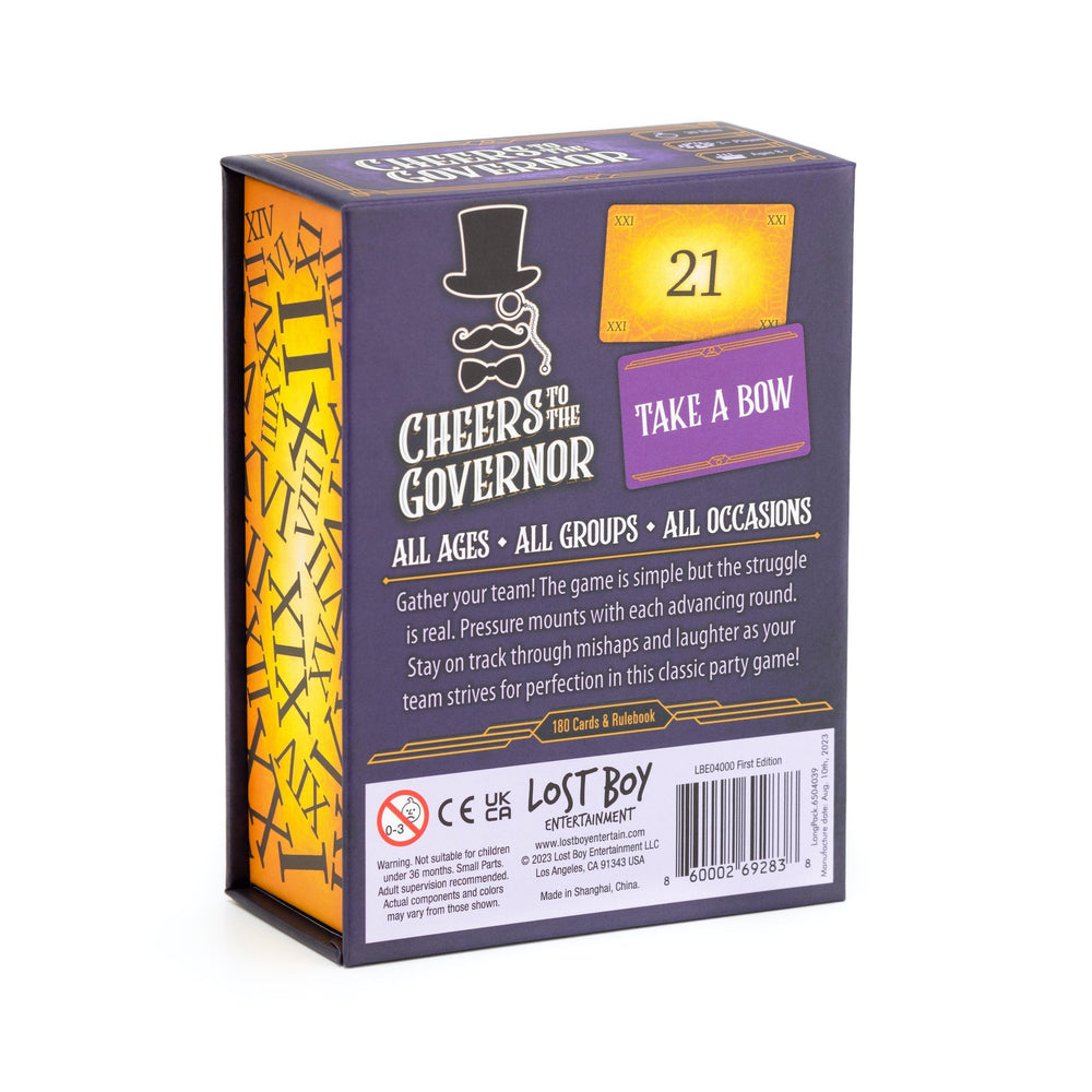 Cheers To The Governor (ONLINE ORDER ONLY)