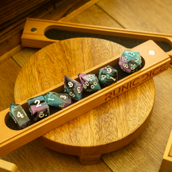 Cherry Wood DnD Dice Storage Box (ONLINE ORDER ONLY)