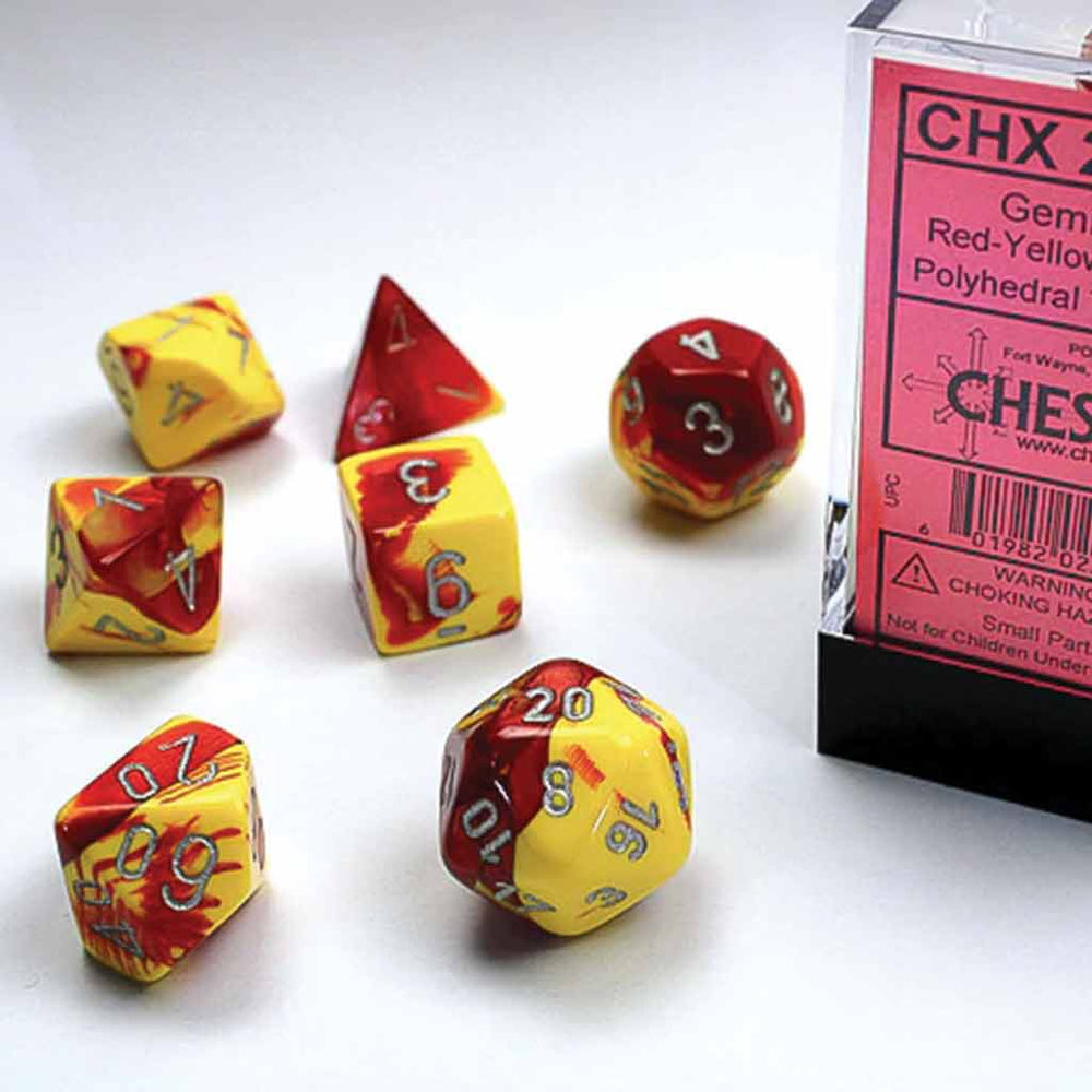 CHESSEX: POLYHEDRAL Gemini DICE SETS (Online Order Only)