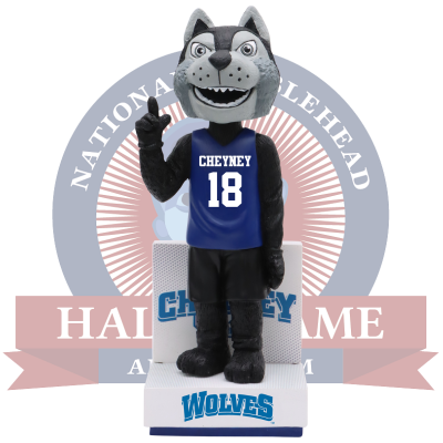 Cheyney University of Pennsylvania Wolves Mascot Bobblehead (ONLINE ORDER ONLY)