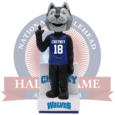 Cheyney University of Pennsylvania Wolves Mascot Bobblehead (ONLINE ORDER ONLY)