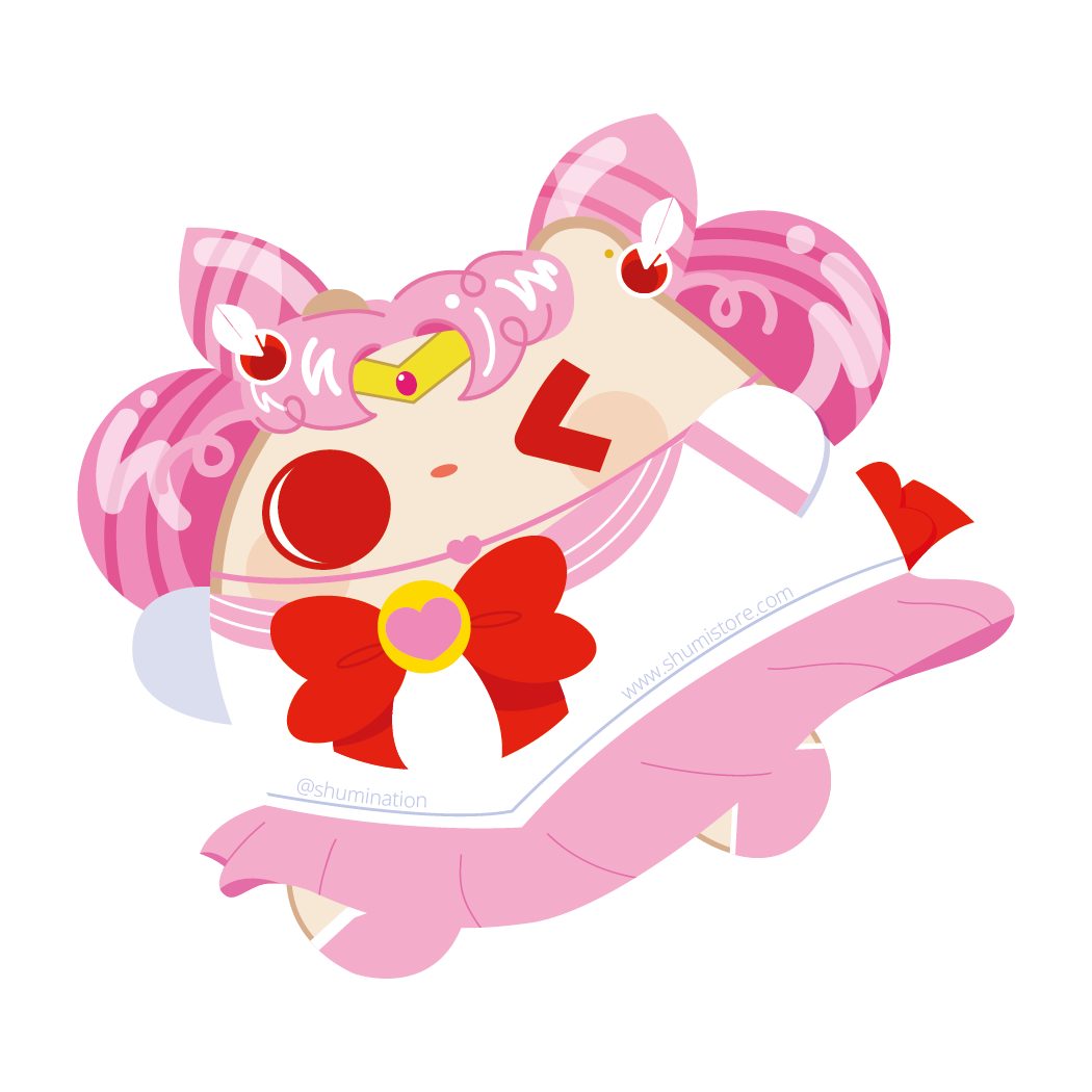 Shumi Mascot: Sailor Moon - Sailor Chibi Moon Sticker (ONLINE ORDER ONLY)