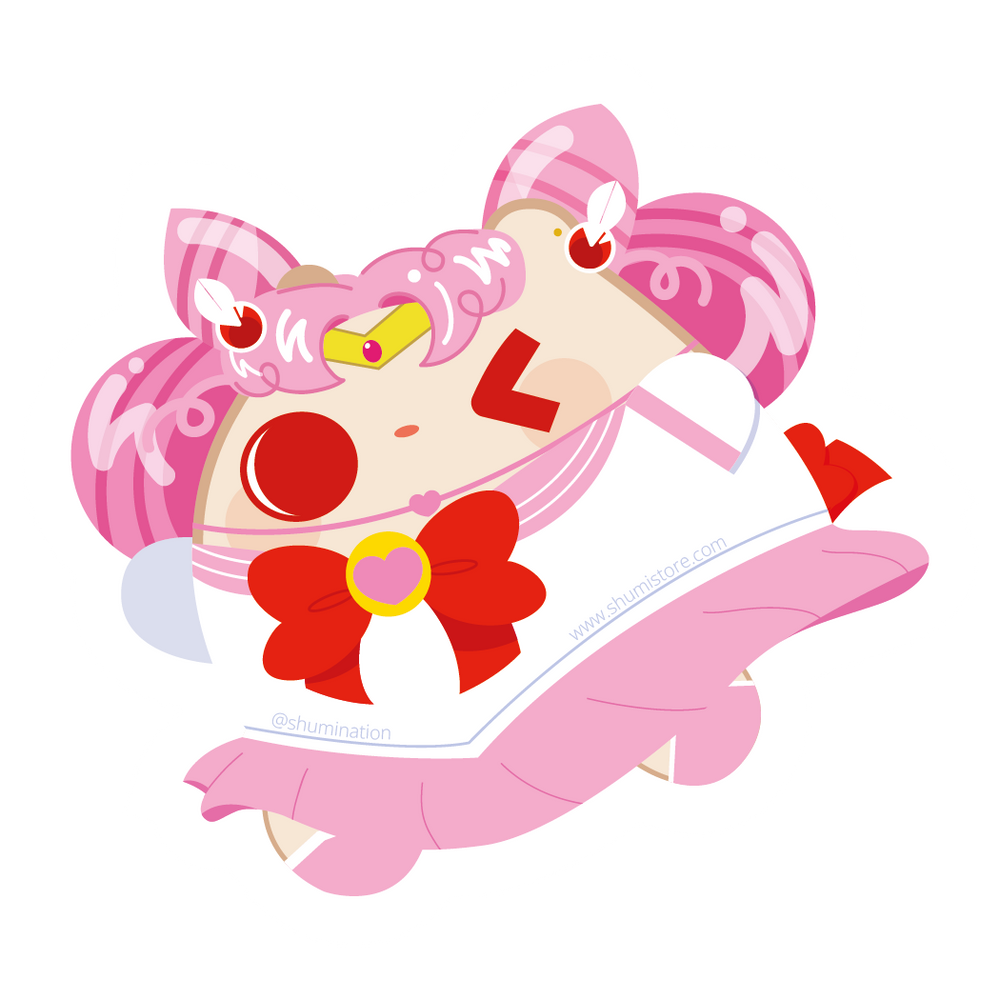 Shumi Mascot: Sailor Moon - Sailor Chibi Moon Sticker (ONLINE ORDER ONLY)